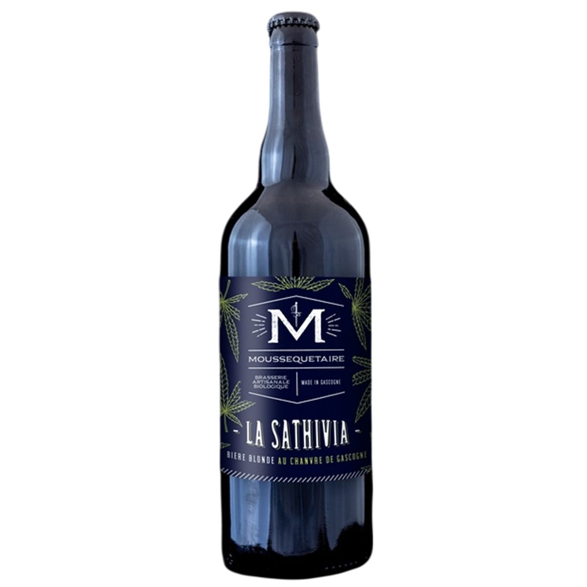 Item Bière Blonde au Chanvre "La Sathivia" Bio 75cl