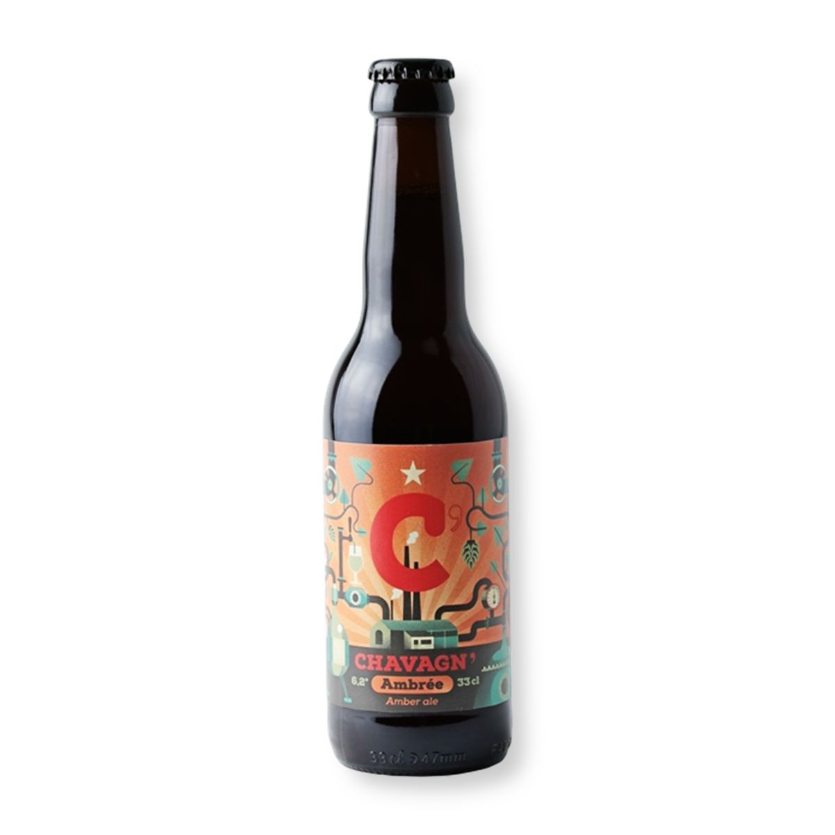 Item Bière La Chavagn' Ambrée 33cl