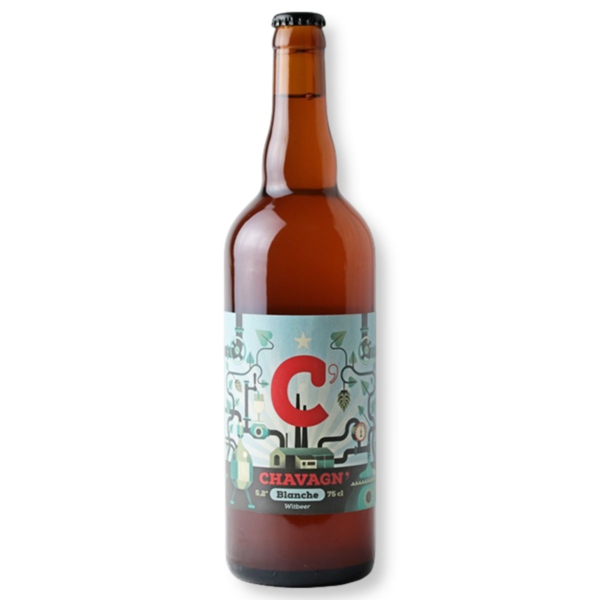 Bière La Chavagn' Blanche 75cl
