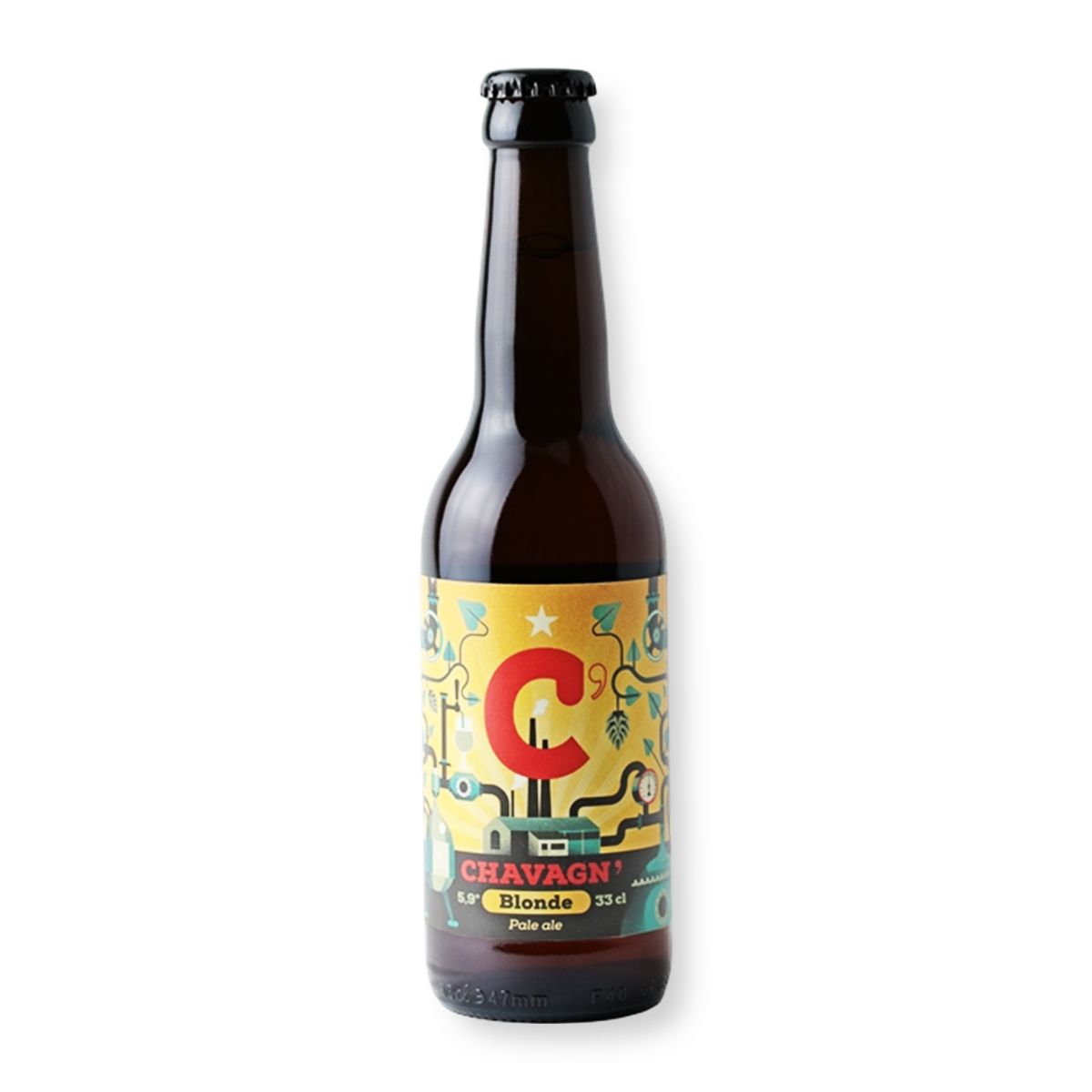 Item Bière La Chavagn' Blonde 33cl