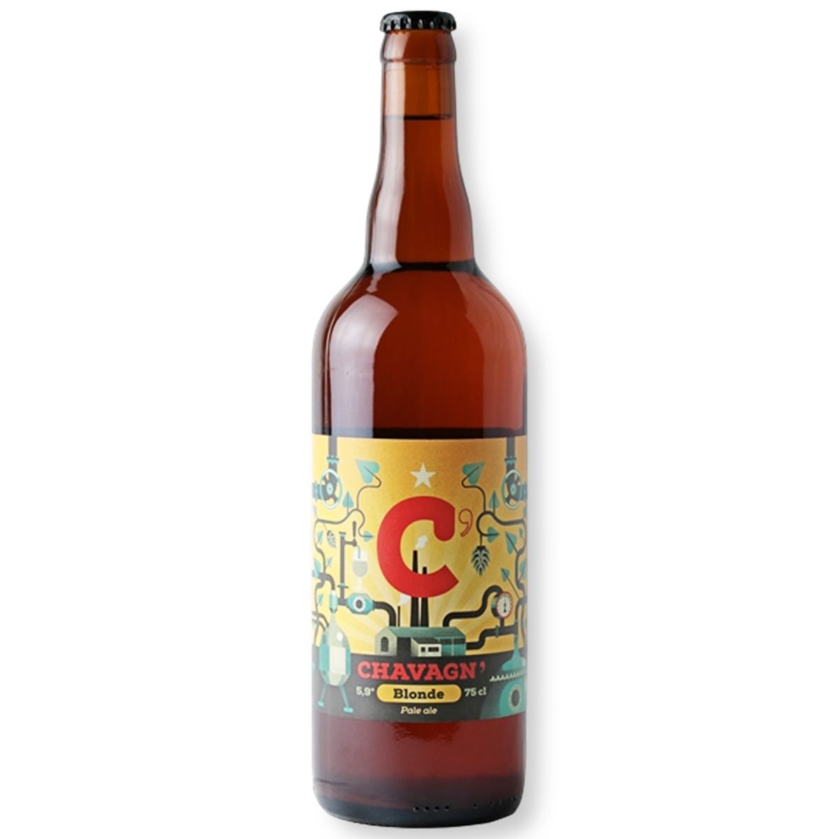 Bière La Chavagn' Blonde 75cl
