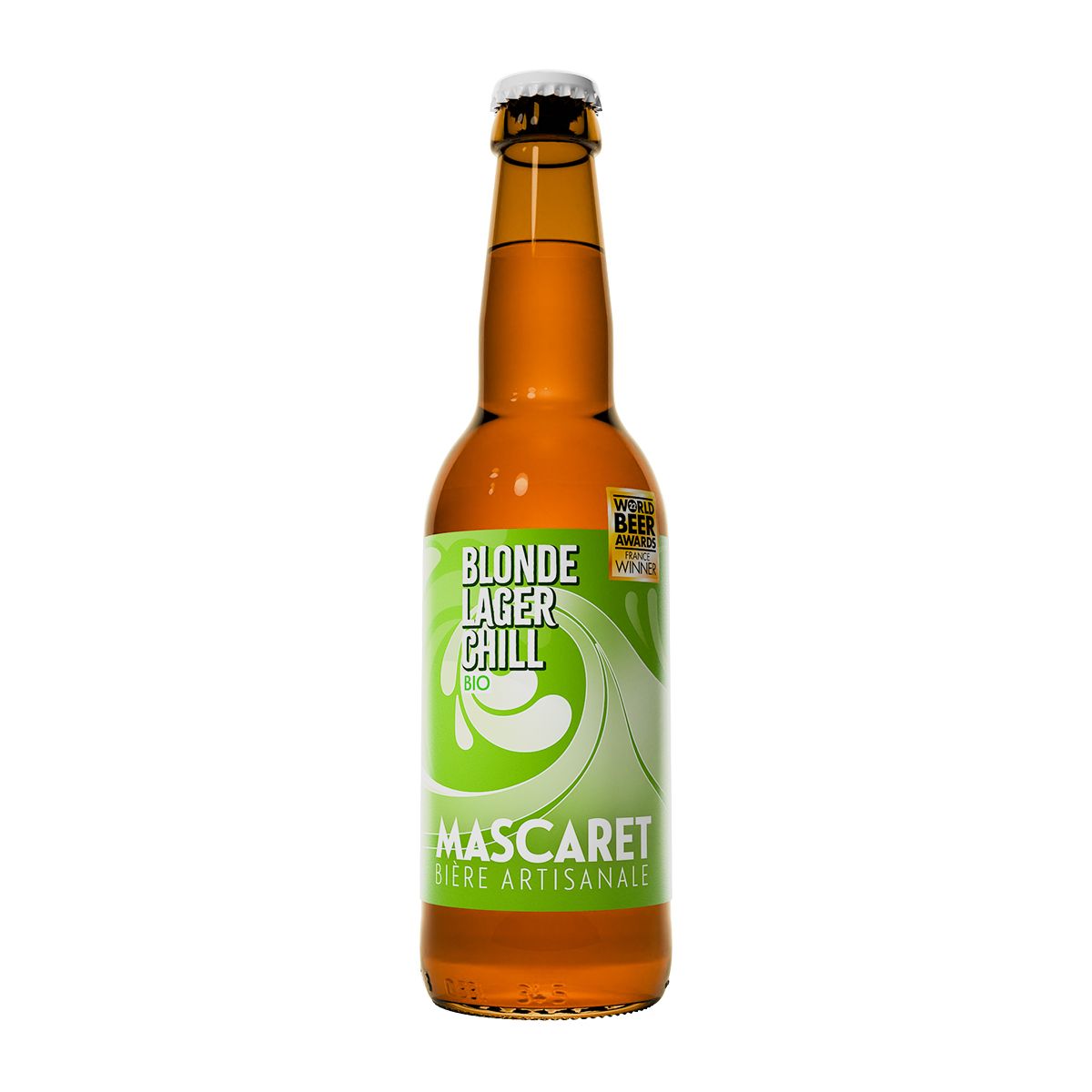 Item Bière Mascaret Blonde Lager Chill Bio 33cl
