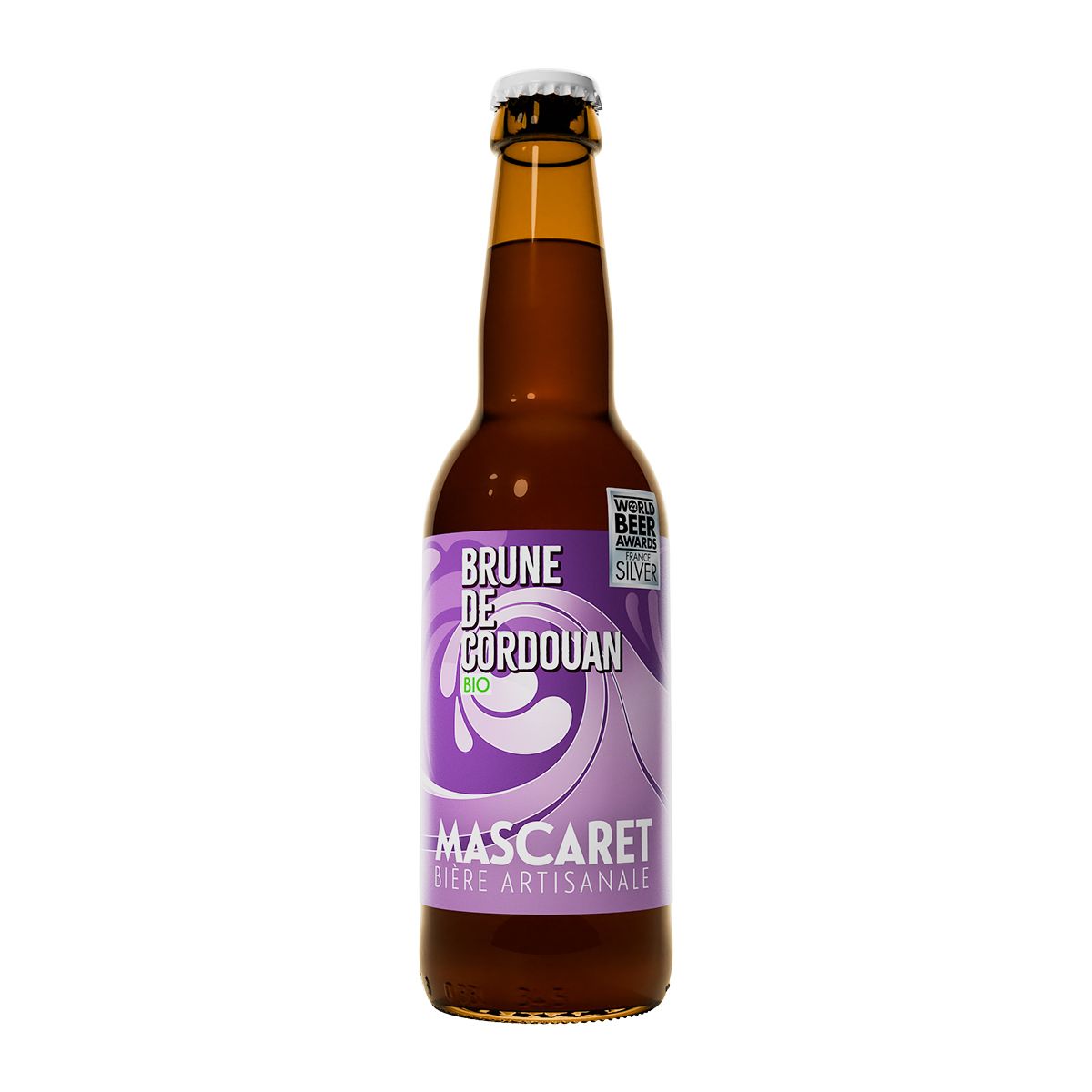 Item Bière Mascaret Brune de Cordouan Bio 33cl