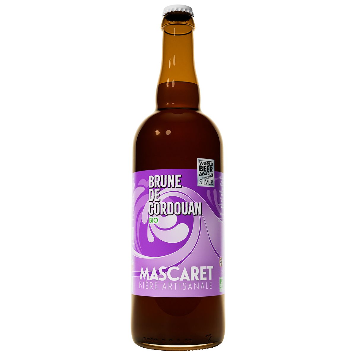 Item Bière Mascaret Brune de Cordouan Bio 75cl
