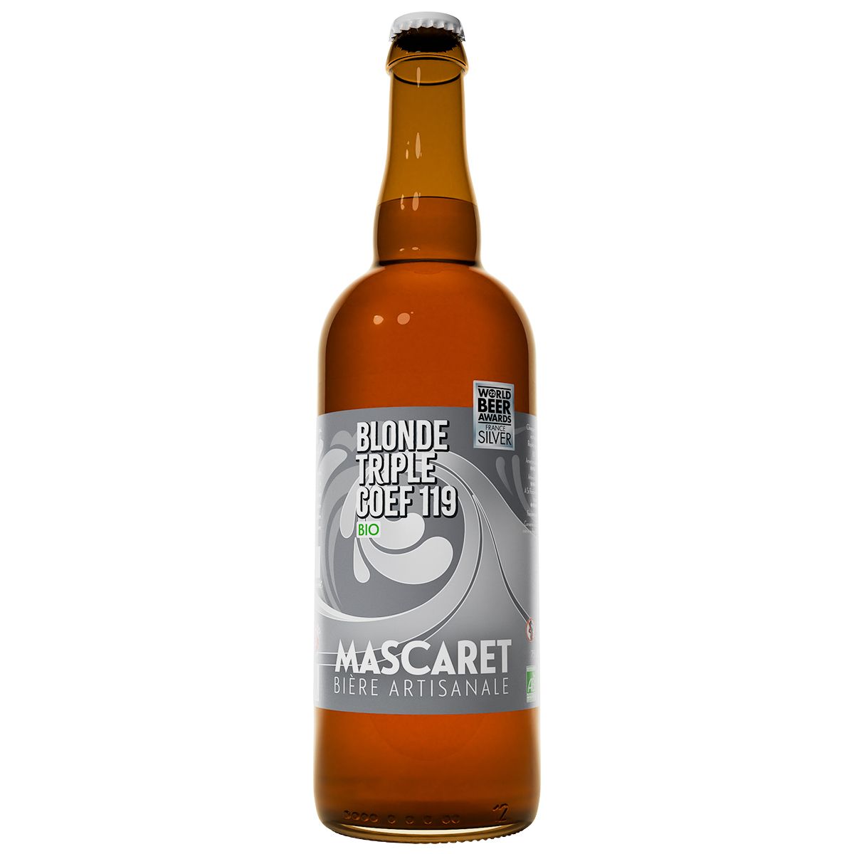 Item Bière Mascaret Coef 119 / Blonde Bio Triple 75cl