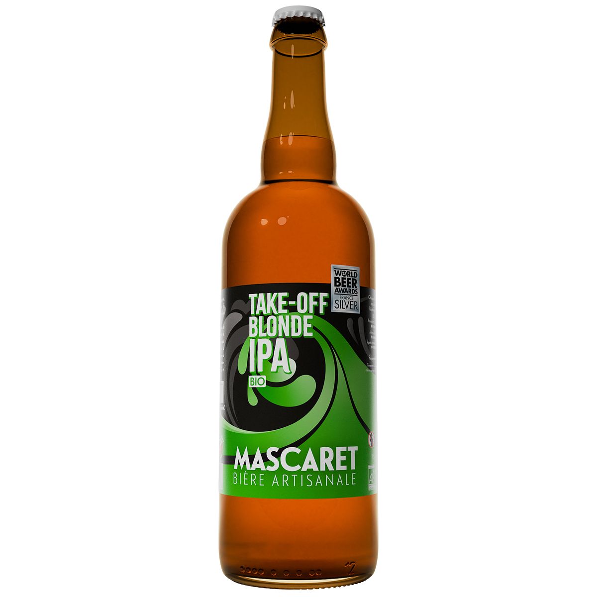 Item Bière Mascaret Take-Off Blonde IPA Bio 75cl