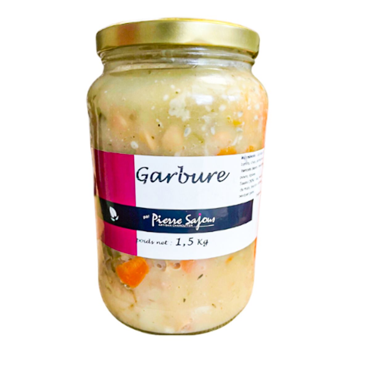 Item Garbure aux manchons de canard, verrine droite 1,5kg