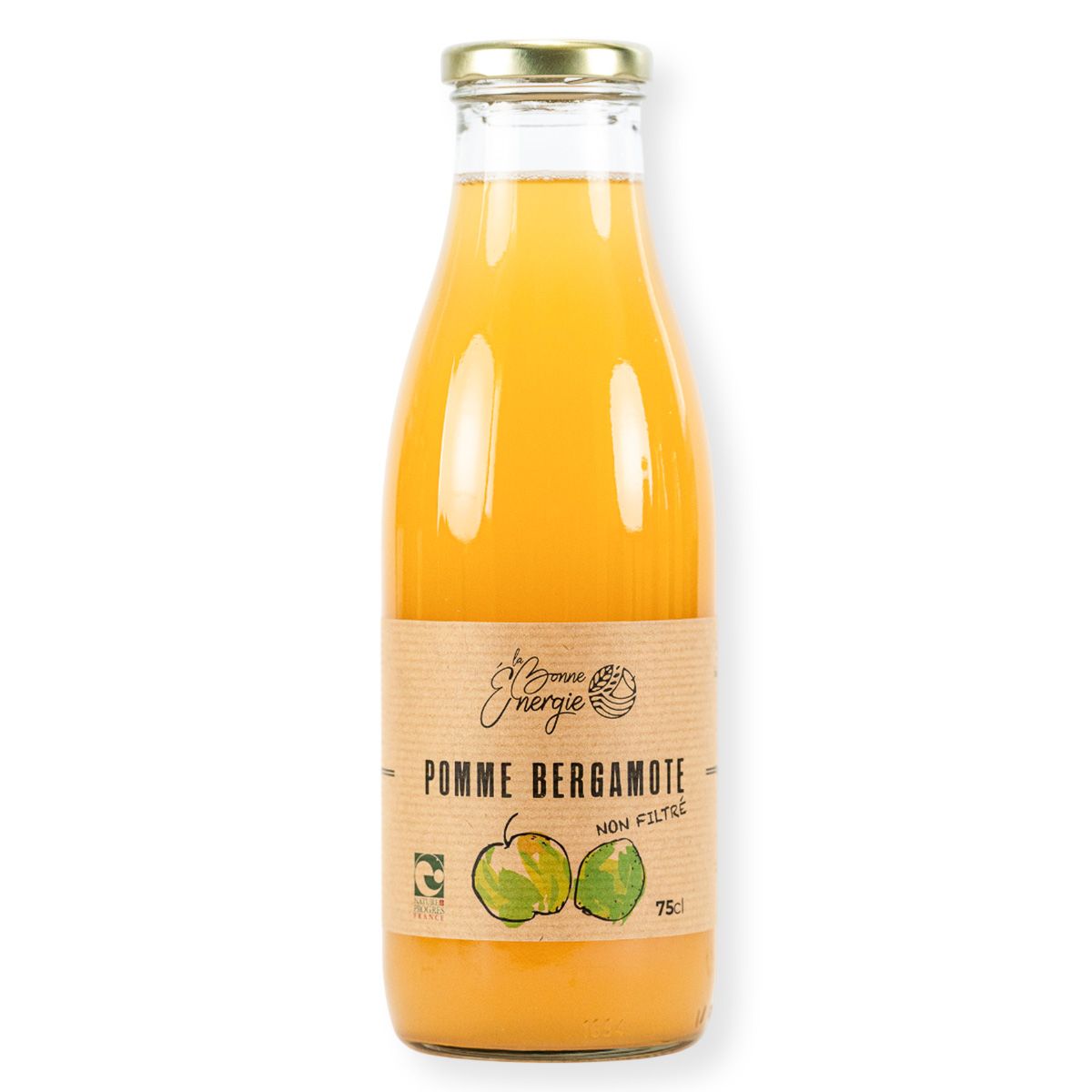 Item Jus Pomme Bergamote 75cl