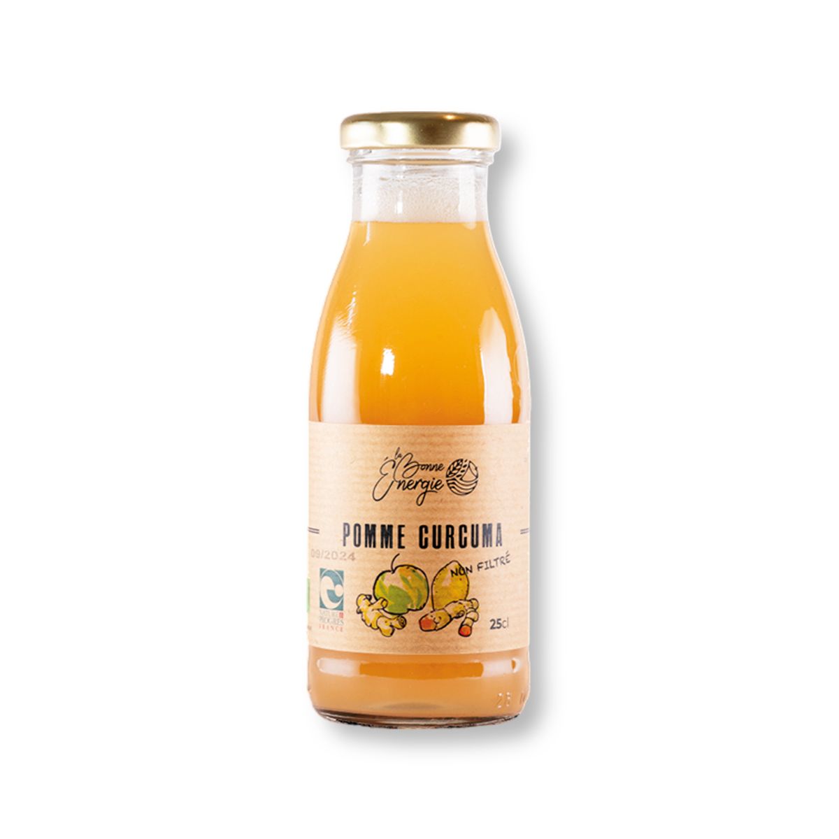Item Jus Pomme Curcuma 25cl