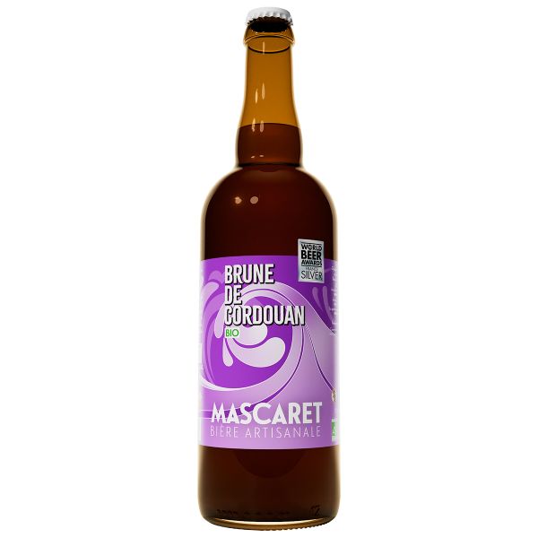 Item Bière Mascaret Brune de Cordouan Bio 75cl