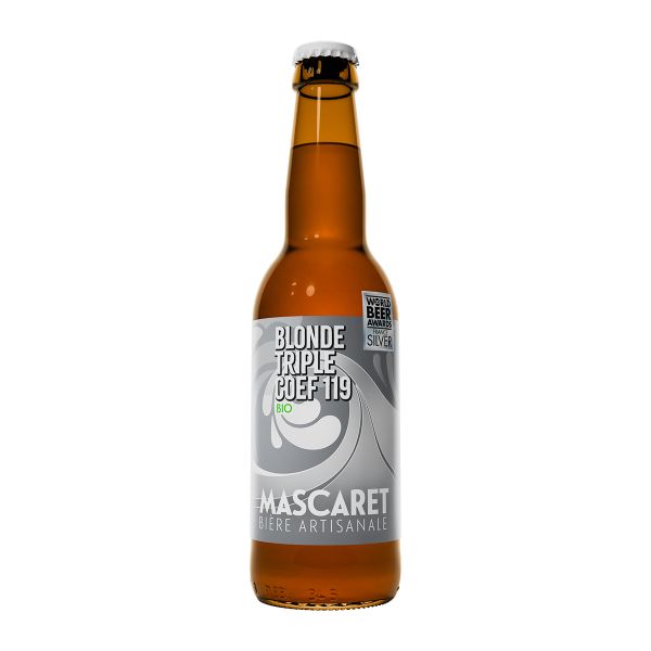 Item Bière Mascaret Coef 119 / Blonde Bio Triple 33cl
