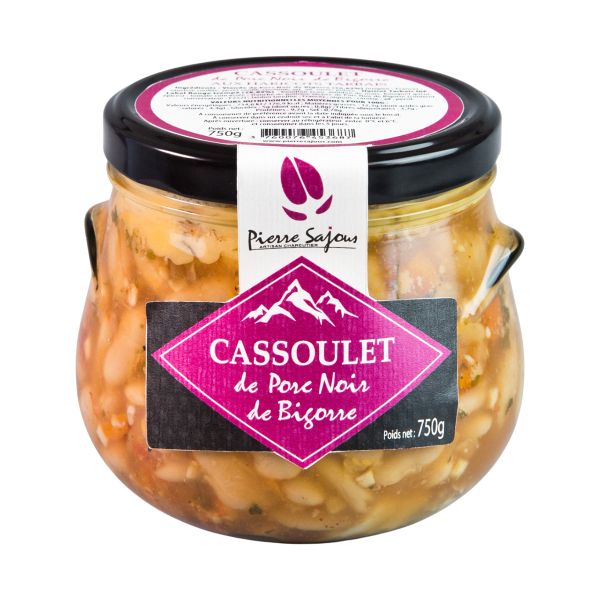 image Cassoulet de Porc Noir de Bigorre, marmiton 750g