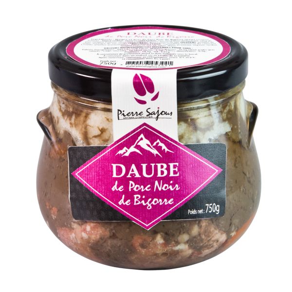 image Daube de Porc Noir de Bigorre, marmiton 750g