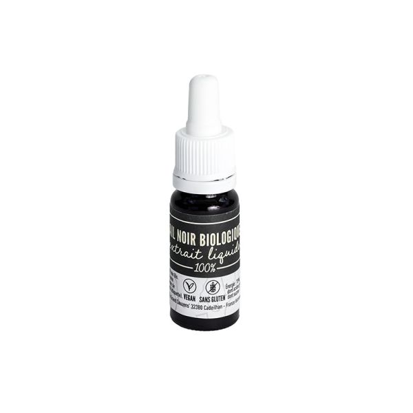 image Extrait liquide d'ail noir bio