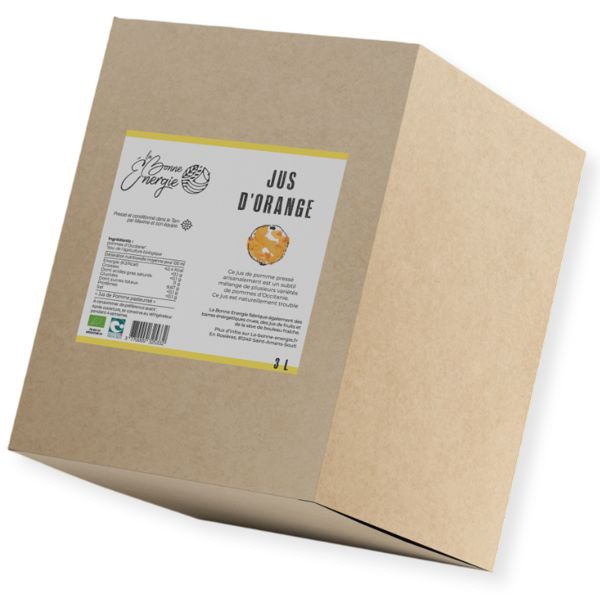 image Jus d'Orange BIB 3L