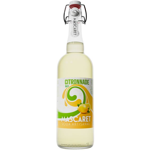 image Mascaret Citronnade Bio au jus de citron et sucre de canne 75cl