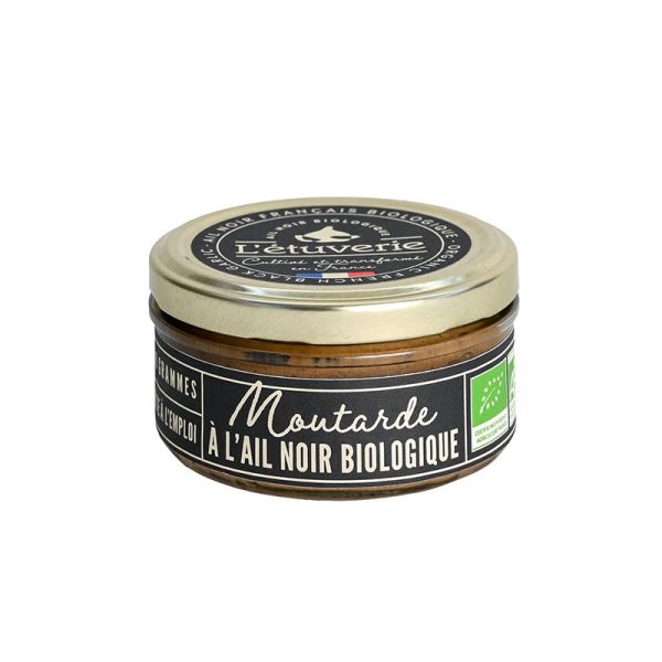 Item Moutarde à l'ail noir bio