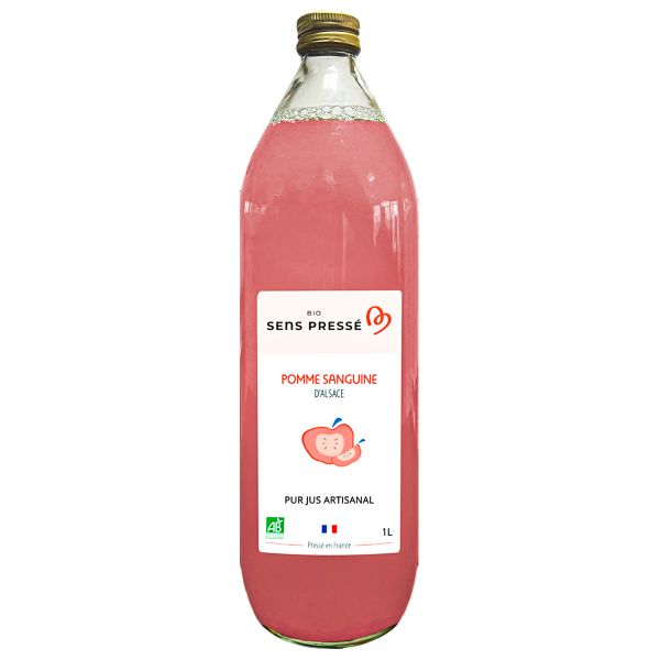 image Pomme sanguine d'Alsace Bio 1L