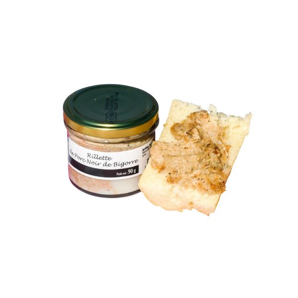 image Rillettes de Porc Noir de Bigorre, verrine 90g