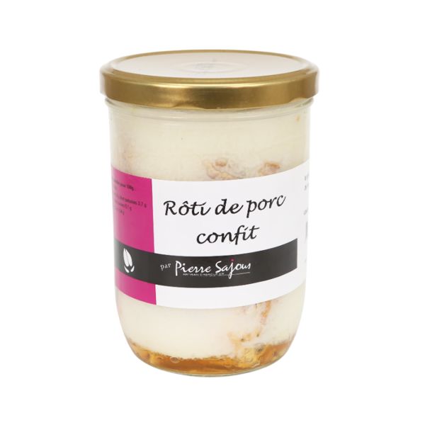 image Rôti de porc confit, verrine 750g