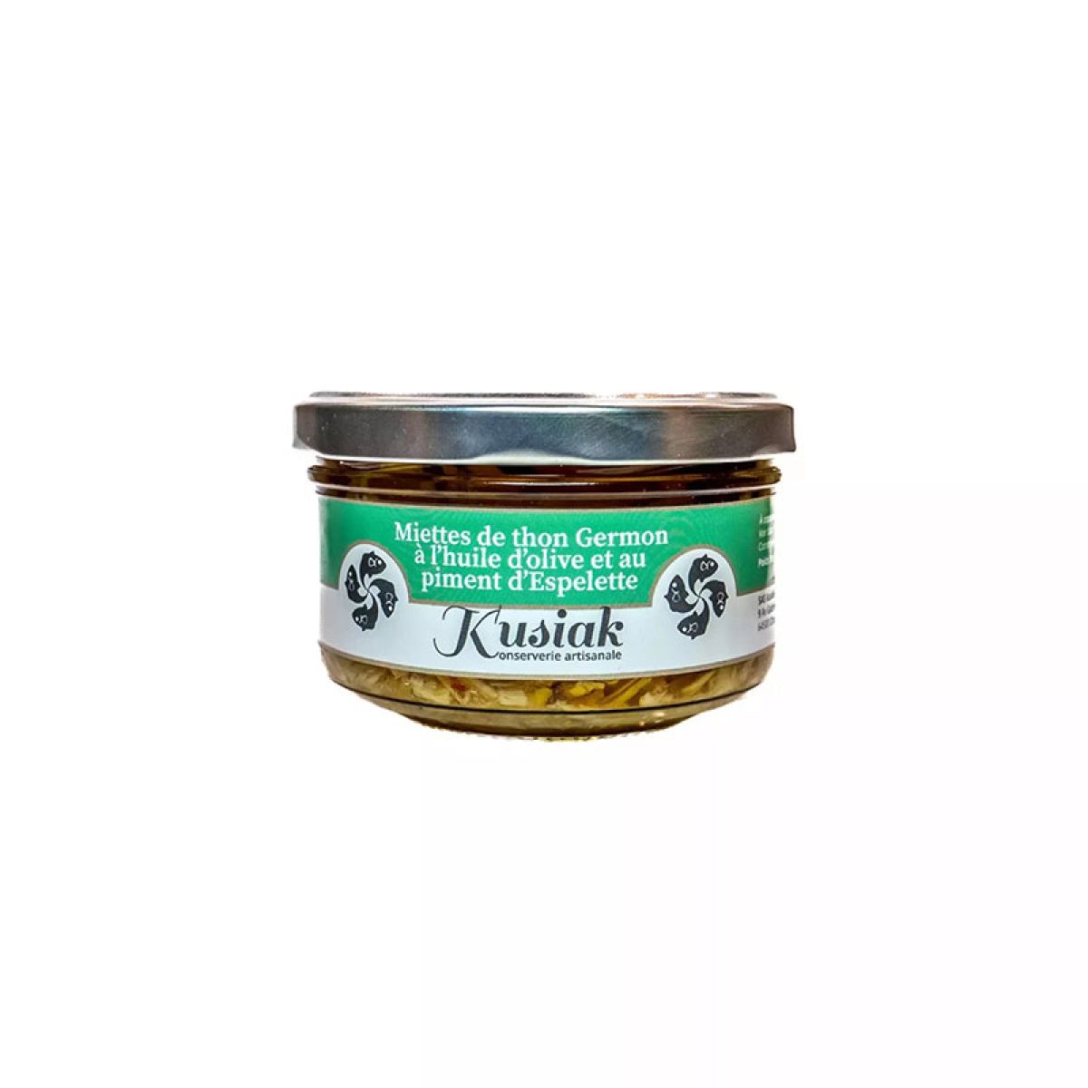 Item Miettes de Thon à l'Huile d'Olive Bio et au Piment d'Espelette