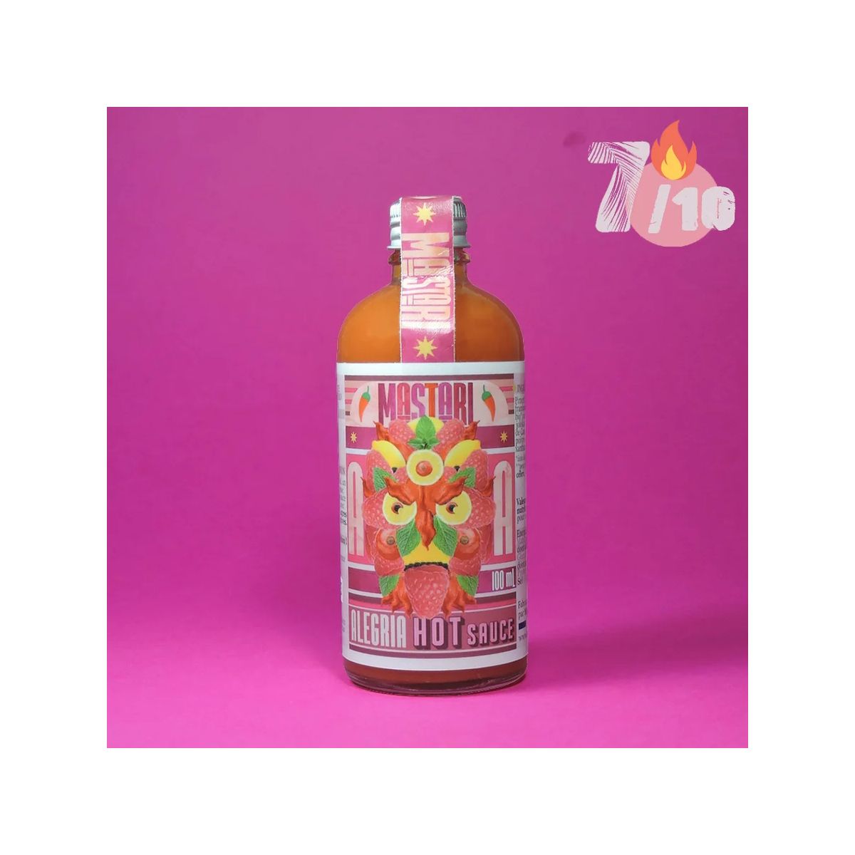 Sauce "Alegria" - Relevée et sauvage (Force 7/10) 100ml