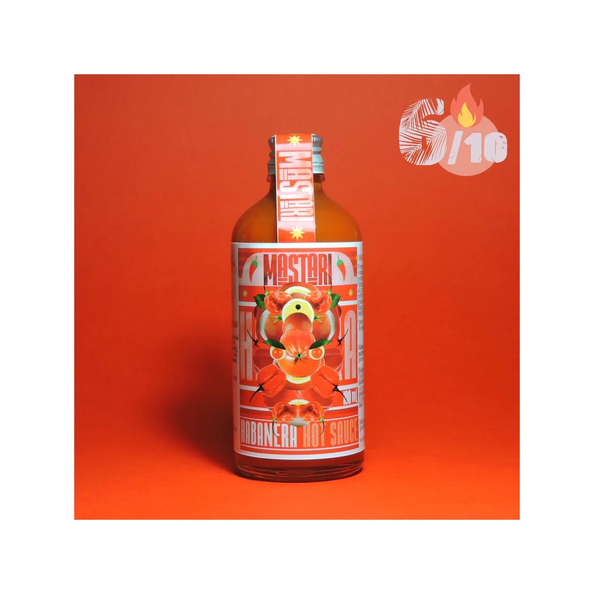 Sauce "Habanera" - Ardente et aromatique (Force 6/10) 100ml