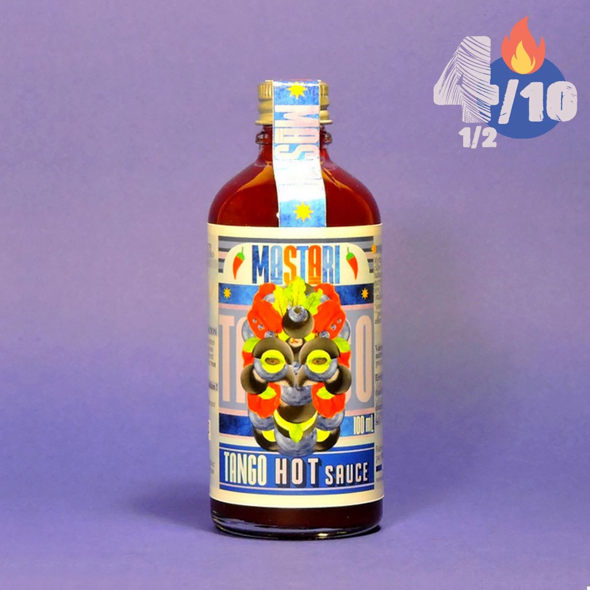 Sauce "Tango" - Relevée et sauvage (Force 4,5/10) 100ml